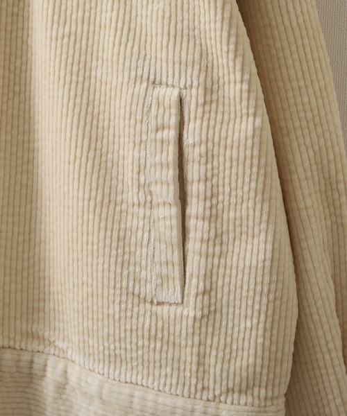 ZIP FIVE（ジップファイブ）の「【ZIP FIVE】 コーデュロイ ビッグシルエット Gジャン（デニムジャケット・メンズ・ブラック/ベージュ/ブラウン/グレー/カーキ/オレンジ/アイボリー/チャコール・MEDIUM/LARGE/X-LARGE）」の17枚目の写真