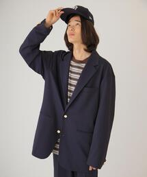 info. BEAUTY&YOUTH | 【WEB限定】＜info. BEAUTY&YOUTH＞ツイル ルーズ ブレザー(その他アウター)