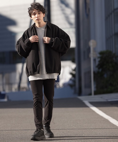 RAGEBLUE（レイジブルー）の「裏起毛レッグシャープスキニーパンツ/227924（チノパンツ・メンズ・ブラック・SMALL/MEDIUM/LARGE）」の3枚目の写真