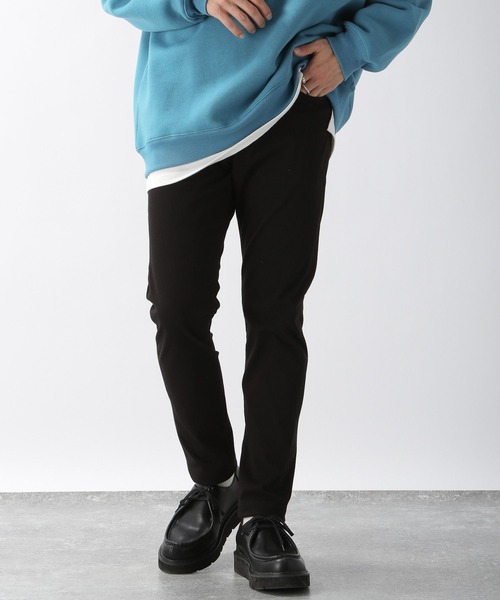 RAGEBLUE（レイジブルー）の「裏起毛レッグシャープスキニーパンツ/227924（チノパンツ・メンズ・ブラック・SMALL/MEDIUM/LARGE）」の8枚目の写真