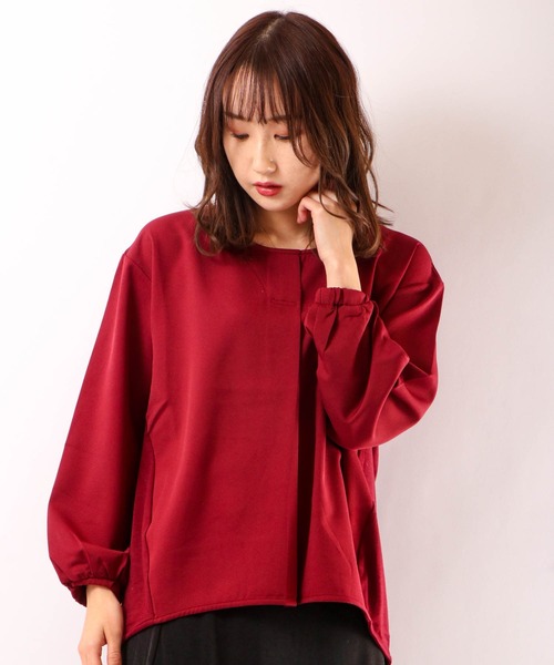 Anna Nicola(アンナニコラ)の「Anna Nicola 切り替えブラウス(シャツ/ブラウス・レディース・レッド/イエロー/ブラック・M)」の19枚目の写真