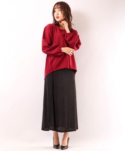 Anna Nicola(アンナニコラ)の「Anna Nicola 切り替えブラウス(シャツ/ブラウス・レディース・レッド/イエロー/ブラック・M)」の22枚目の写真