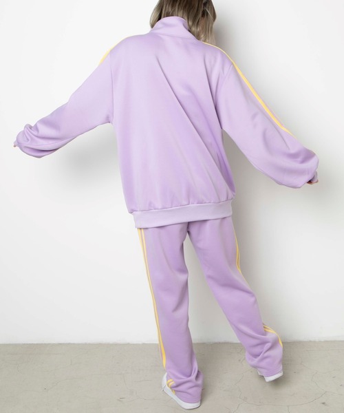 WEGO（ウィゴー）の「WEGO/ラインカラージャージパンツ（スウェット