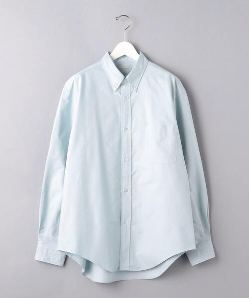 UNITED ARROWS(ユナイテッドアローズ)の「<UNITED ARROWS> オーガニック オックスフォード ボタンダウン(シャツ/ブラウス・メンズ・オフホワイト/シャーベット/ライトブルー・XL/L/M/S)」の2枚目の写真