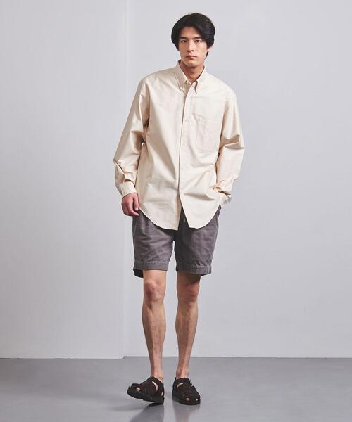 UNITED ARROWS(ユナイテッドアローズ)の「<UNITED ARROWS> オーガニック オックスフォード ボタンダウン(シャツ/ブラウス・メンズ・オフホワイト/シャーベット/ライトブルー・XL/L/M/S)」の8枚目の写真