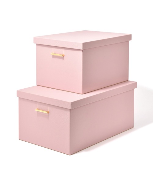 セール】プリーレ 大型ボックス 300×400 ピンク（収納グッズ