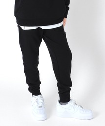 GLAZOS | [テーパード]裏毛・ファスナーポケットスウェットパンツ【セットアップ対応】(スウェットパンツ)