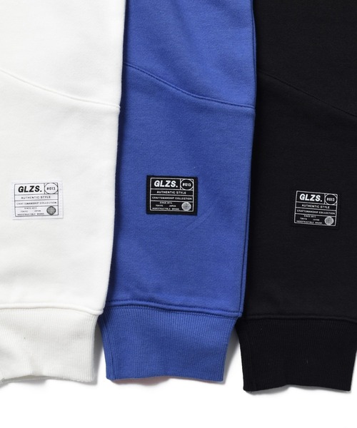 GLAZOS（グラソス）の「[テーパード]裏毛・ファスナーポケットスウェットパンツ【セットアップ対応】（スウェットパンツ・キッズ・ホワイト/ブラック/ブルー・130cm/140cm/150cm/160cm/170cm）」の5枚目の写真
