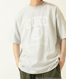 BEAMS | Coca-Cola / 別注 College Logo T-shirt(Tシャツ/カットソー)