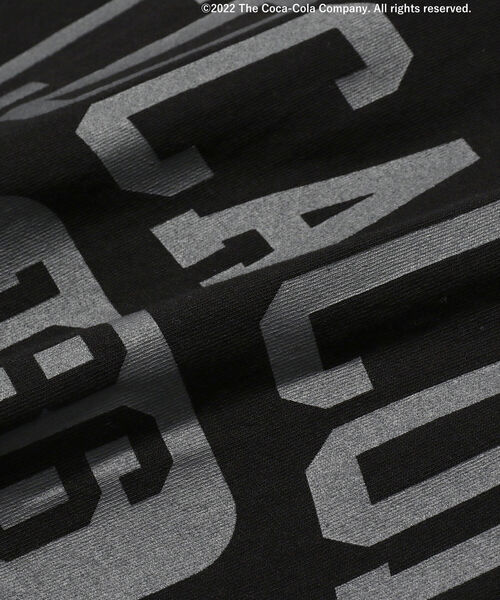BEAMS（ビームス）の「Coca-Cola / 別注 College Logo T-shirt（Tシャツ/カットソー・メンズ・ライトグレー/ブラック・SMALL/MEDIUM/LARGE/X-LARGE）」の18枚目の写真