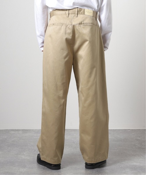 FARAH（ファーラー）の「【FARAH/ファーラー】1タック ワイドテーパード チノパンツ（チノパンツ・メンズ・ベージュ・34/30/32）」の5枚目の写真