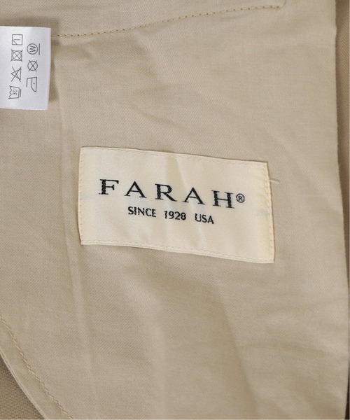 FARAH（ファーラー）の「【FARAH/ファーラー】1タック ワイドテーパード チノパンツ（チノパンツ・メンズ・ベージュ・34/30/32）」の14枚目の写真
