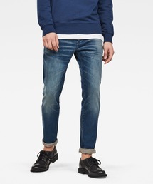 3301 SLIM JEANS/ベーシックデザインスリムテーパードジーンズ