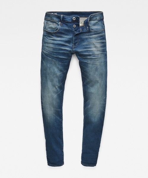 G-STAR(ジースター)の「3301 SLIM JEANS/ベーシックデザインスリムテーパードジーンズ(デニムパンツ・メンズ・インディゴブルー・28/32/29/32/27/30/28/30/30/32/31/32/34/32/29/30/27/32/30/30/31/30/32/30/34/30/36/32/36/30/33/30/32/32/33/32)」の8枚目の写真
