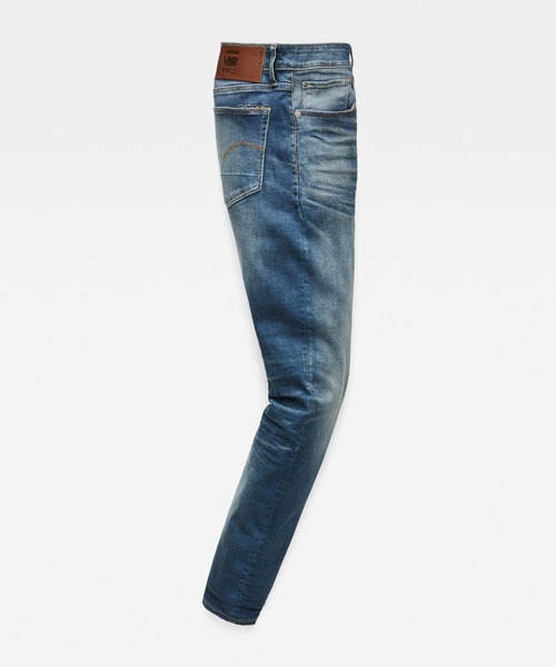 G-STAR(ジースター)の「3301 SLIM JEANS/ベーシックデザインスリムテーパードジーンズ(デニムパンツ・メンズ・インディゴブルー・28/32/29/32/27/30/28/30/30/32/31/32/34/32/29/30/27/32/30/30/31/30/32/30/34/30/36/32/36/30/33/30/32/32/33/32)」の9枚目の写真