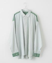 WHIMSIC | 【WHIMSIC】パッチワークストライプシャツ(シャツ/ブラウス)