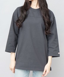 Goodwear（グッドウェア）の「7.6オンス USAコットン 切替 七分袖 フットボール Tシャツ レギュラーシルエット（Tシャツ/カットソー）」