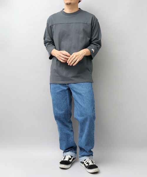 CUMIN♥新品未使用 ショルダー切り替えカットシャツ Fex Brother!半袖Tシャツ カミナリ KMT-217 Z250FT カワサキ