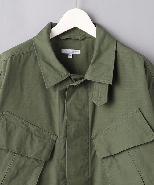 Engineered Garments(エンジニアードガーメンツ)の「<Engineered Garments> リップ ジャングル ファティーグジャケット ■■■(その他アウター・メンズ・オリーブ・S/M)」の3枚目の写真