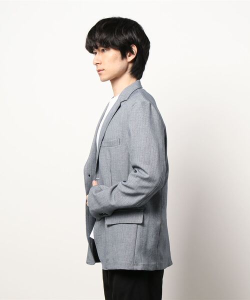LiSS（リス）の「【Ls】【LiSS】TRストレッチテーラードジャケット（テーラードジャケット・メンズ・ブラック/ブラウン/グレー・1/2/3）」の4枚目の写真