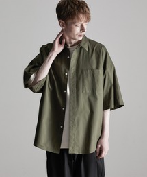 【ESPONT】organic cotton half sleeve shirt