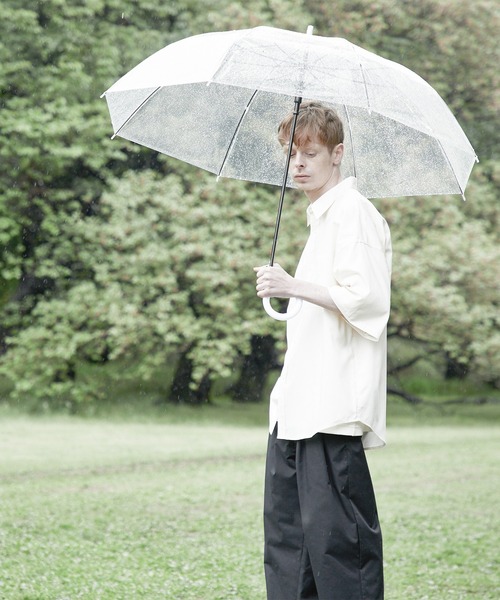 ESPONT（エスポント）の「【ESPONT】organic cotton half sleeve shirt（シャツ/ブラウス・メンズ・オリーブ/アイボリー・S/M/L）」の3枚目の写真