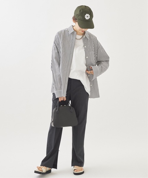 plage(プラージュ)の「minimal stripe シャツ◆(シャツ/ブラウス・レディース・ブラック・FREE)」の3枚目の写真