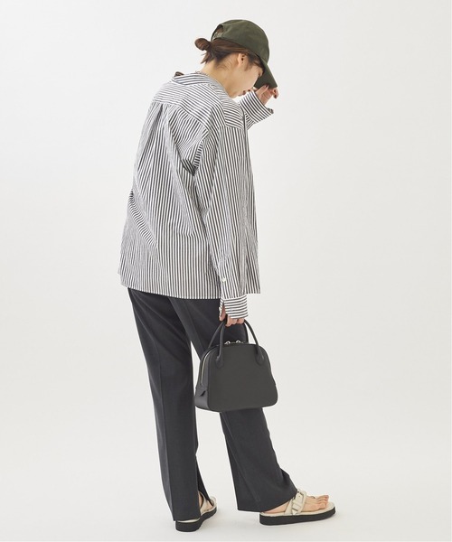 plage(プラージュ)の「minimal stripe シャツ◆(シャツ/ブラウス・レディース・ブラック・FREE)」の13枚目の写真