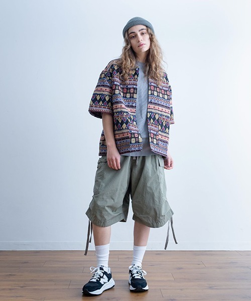 Universal Style Wear（ユニバーサルスタイルウェア）の「Universal Style Wear ファティーグ バズーカ カーゴ ショーツ（カーゴパンツ・メンズ・カーキ/オフホワイト/ブラック/グレイッシュベージュ・MEDIUM/LARGE/X-LARGE）」の9枚目の写真