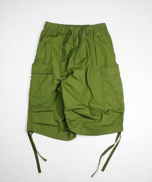 Universal Style Wear（ユニバーサルスタイルウェア）の「Universal Style Wear ファティーグ バズーカ カーゴ ショーツ（カーゴパンツ・メンズ・カーキ/オフホワイト/ブラック/グレイッシュベージュ・MEDIUM/LARGE/X-LARGE）」の13枚目の写真