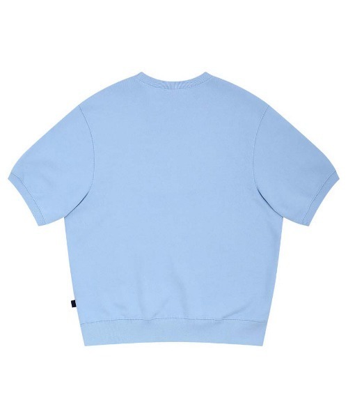 87mm（87mm）の「【87MM / Mmlg】OPACITY HF SWEAT / パルチムエムエム Mmlg オパシティ HF ショートスリーブ スウェット（Tシャツ/カットソー・レディース・ブラウン/ネイビー/スカイブルー・SMALL/MEDIUM/LARGE）」の11枚目の写真