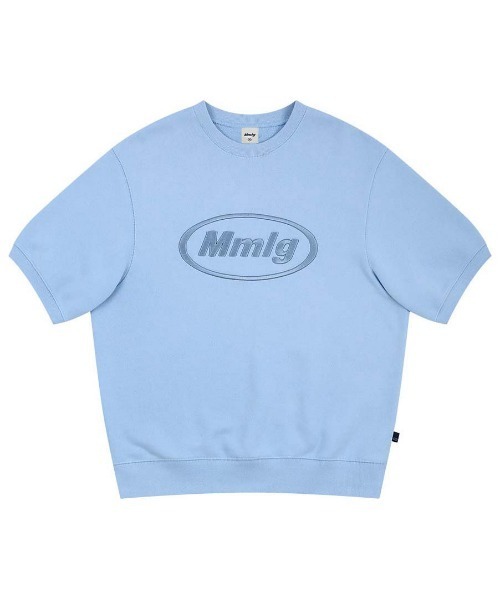 87mm（87mm）の「【87MM / Mmlg】OPACITY HF SWEAT / パルチムエムエム Mmlg オパシティ HF ショートスリーブ スウェット（Tシャツ/カットソー・レディース・ブラウン/ネイビー/スカイブルー・SMALL/MEDIUM/LARGE）」の20枚目の写真