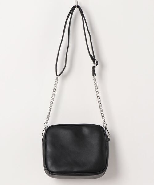 one way（ワンウェイ）の「横型ショルダーバッグ（ショルダーバッグ・レディース・ブラック/ブラック系その他/ライトグリーン・FREE）」の4枚目の写真