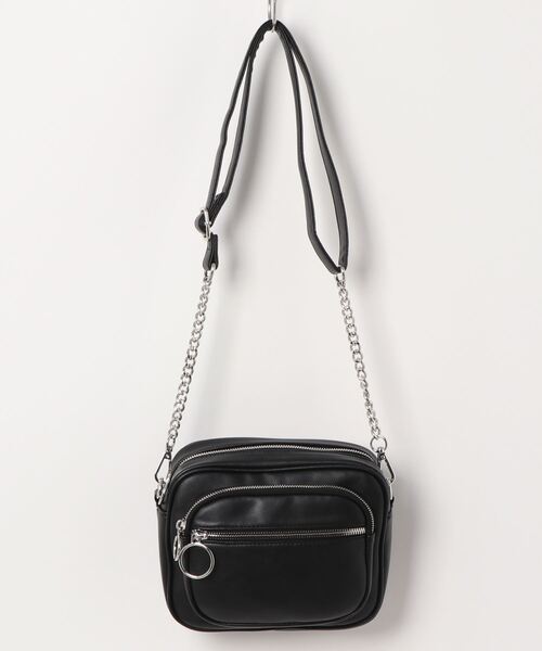 one way（ワンウェイ）の「横型ショルダーバッグ（ショルダーバッグ・レディース・ブラック/ブラック系その他/ライトグリーン・FREE）」の18枚目の写真