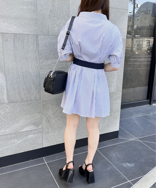 one way（ワンウェイ）の「横型ショルダーバッグ（ショルダーバッグ・レディース・ブラック/ブラック系その他/ライトグリーン・FREE）」の12枚目の写真