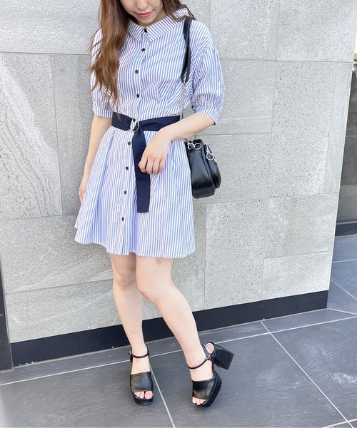 one way（ワンウェイ）の「横型ショルダーバッグ（ショルダーバッグ・レディース・ブラック/ブラック系その他/ライトグリーン・FREE）」の10枚目の写真