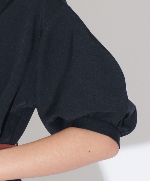 REDYAZEL（レディアゼル）の「ダブルバックルミニシャツワンピース（ワンピース・レディース・グリーン/ブルー/ネイビー・FREE）」の9枚目の写真