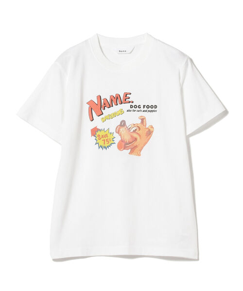 Ray BEAMS（レイビームス）の「Name. × Ray BEAMS / 別注 ドッグフード Tシャツ（Tシャツ/カットソー・レディース・ホワイト・SMALL）」の5枚目の写真