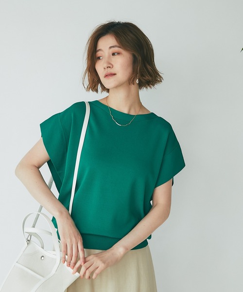 un dix cors（アンディコール）の「爽やかなメッシュデザイン　巾着付きメッシュトート2WAYバッグ（トートバッグ・レディース・ブラック/オフホワイト・FREE）」の4枚目の写真