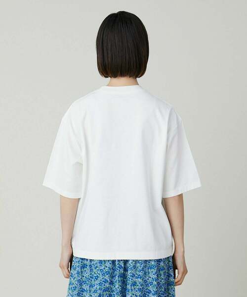 ADIEU TRISTESSE(アデュートリステス)の「BLANCO ICE CREAMコラボTシャツ(Tシャツ/カットソー・レディース・ホワイト/アイボリー/ピンク・M/L)」の10枚目の写真