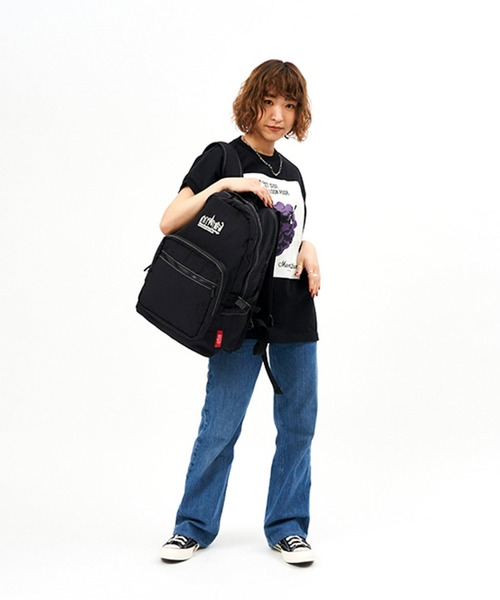 Manhattan Portage(マンハッタンポーテージ)の「Townsend Backpack Old School(バックパック/リュック・メンズ・ブラック・LARGE)」の16枚目の写真