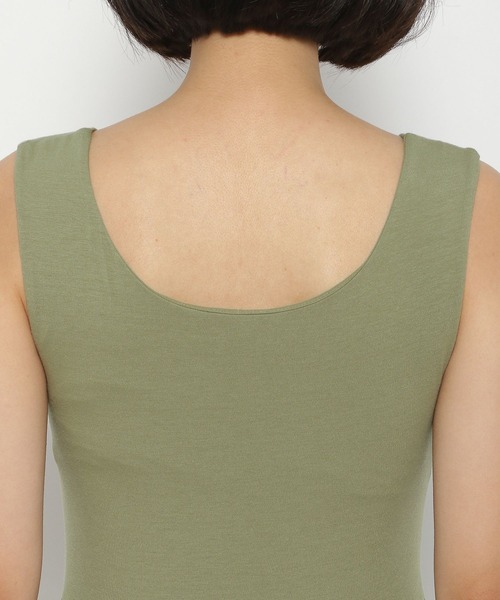 bijorie（ビジュリィ）の「【bijorie】カップ付きティアードワンピース 22SS（ルームワンピース・レディース・ブラック/グレー/オリーブ・MEDIUM/LARGE）」の15枚目の写真