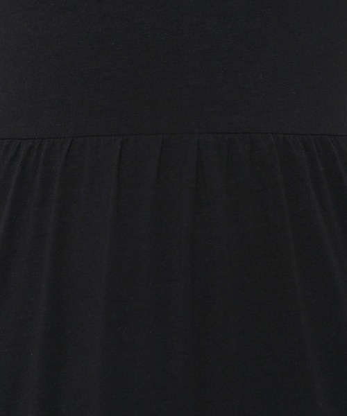 bijorie（ビジュリィ）の「【bijorie】カップ付きティアードワンピース 22SS（ルームワンピース・レディース・ブラック/グレー/オリーブ・MEDIUM/LARGE）」の18枚目の写真