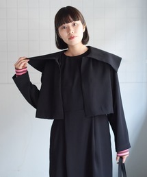 ダブルクロス Big collar ブルゾン
