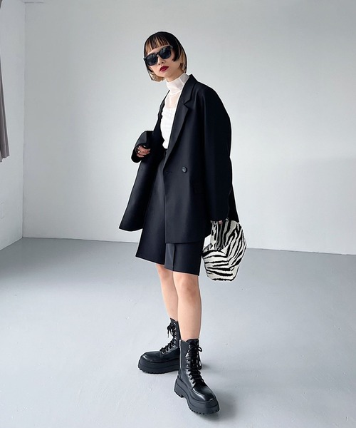 PAGEBOY(ページボーイ)の「ミドルトラウザーパンツ(その他パンツ・レディース・ブラック/ブラウン系その他/グレイッシュベージュ・FREE)」の5枚目の写真