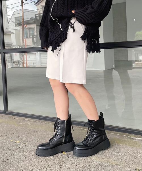 PAGEBOY(ページボーイ)の「ミドルトラウザーパンツ(その他パンツ・レディース・ブラック/ブラウン系その他/グレイッシュベージュ・FREE)」の7枚目の写真