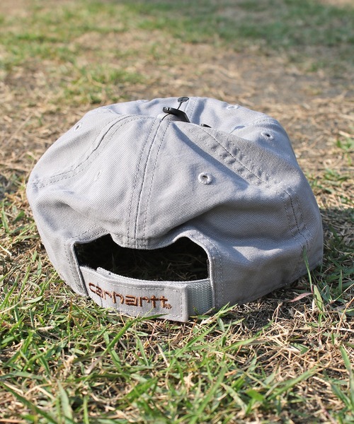 Carhartt(カーハート)の「【CARHARTT】 カーハート ODESSA CAP キャップ 帽子 ロゴ 刺繍 ユニセックス 100289(キャップ・メンズ・ネイビー/グレー・FREE)」の7枚目の写真