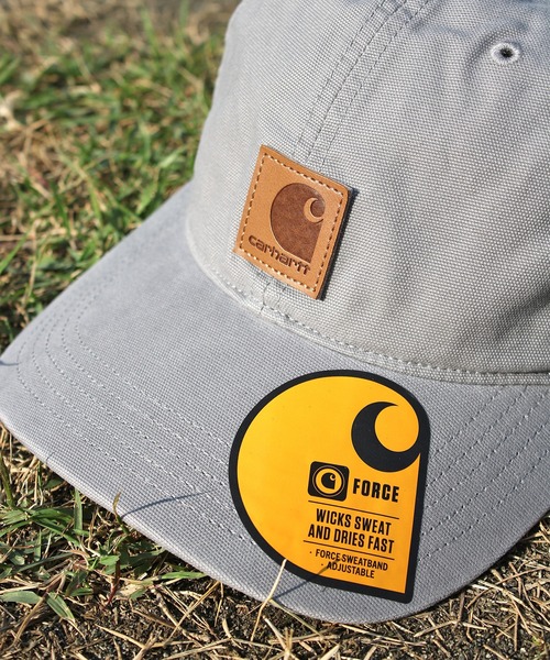 Carhartt(カーハート)の「【CARHARTT】 カーハート ODESSA CAP キャップ 帽子 ロゴ 刺繍 ユニセックス 100289(キャップ・メンズ・ネイビー/グレー・FREE)」の6枚目の写真