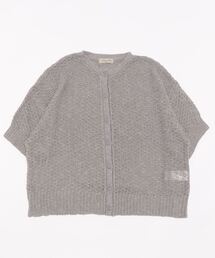 Samansa Mos2 | 透かし柄ニットカーディガン(カーディガン/ボレロ)