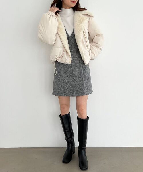 MAJESTIC LEGON（マジェスティックレゴン）の「ZIP美脚ロングブーツ（ブーツ・レディース・ブラック/ブラウン・MEDIUM/LARGE）」の9枚目の写真